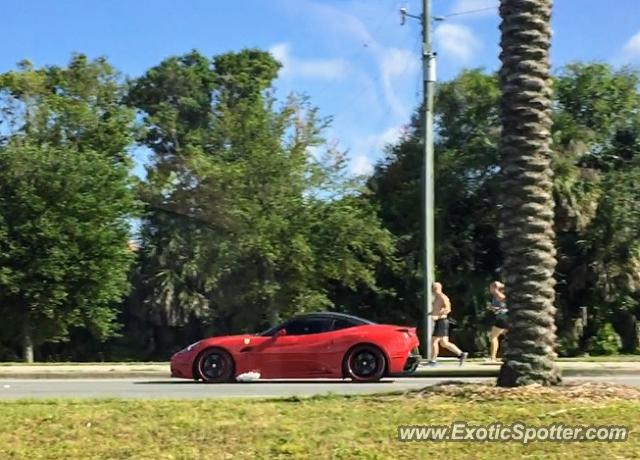 Ferrari California spotted in Jacksonville, Florida