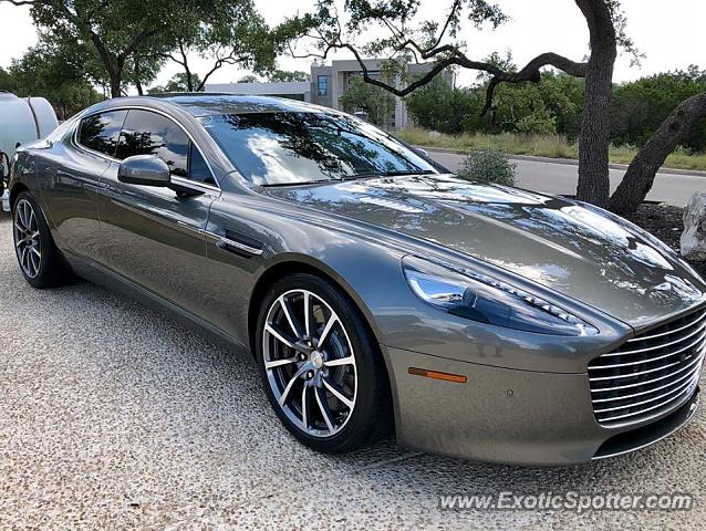 Aston Martin Rapide spotted in San Antonio, Texas