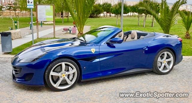 Ferrari Portofino spotted in Lisbon, Portugal