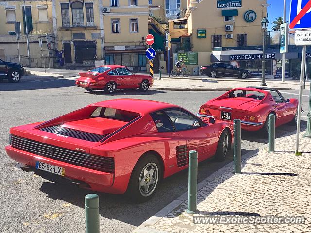 Ferrari Testarossa spotted in Estoril, Portugal