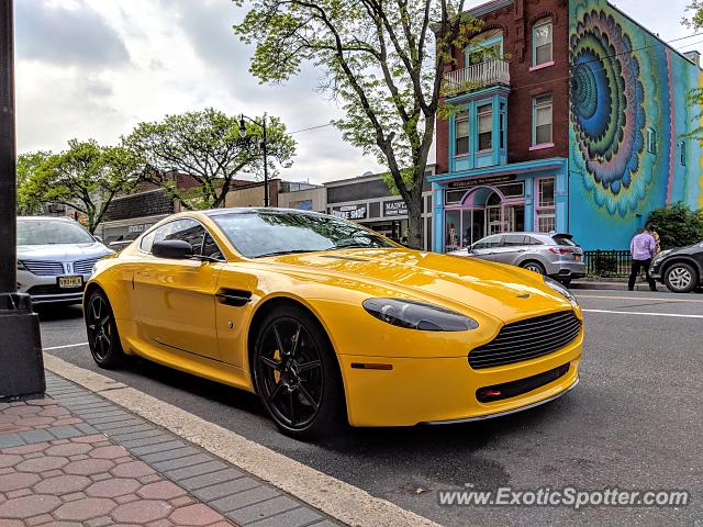 Aston Martin Vantage spotted in Somerville, New Jersey