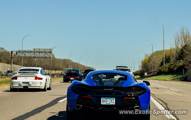 Mclaren 570S spotted in Bloomington, Minnesota