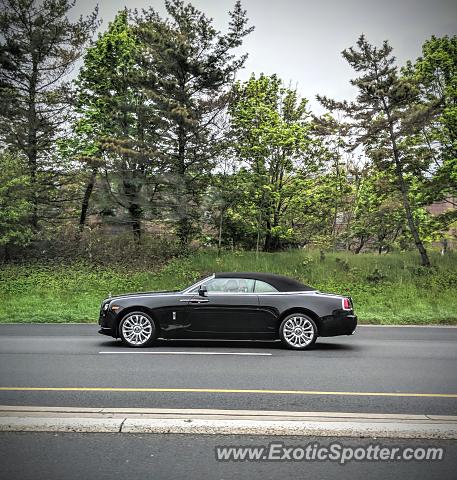 Rolls-Royce Dawn spotted in Newark, New Jersey