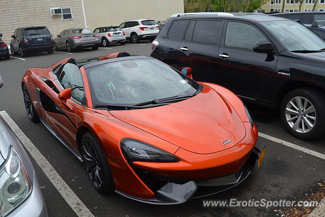 Mclaren 570S spotted in Greenwich, Connecticut