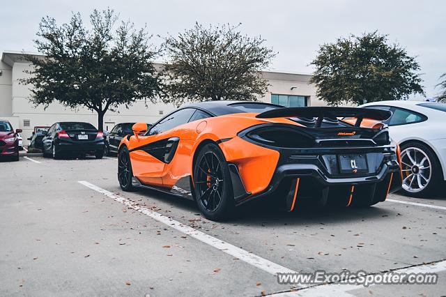 Mclaren 600LT spotted in Dallas, Texas