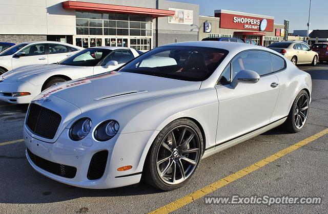 Bentley Continental spotted in Winnipeg, Canada