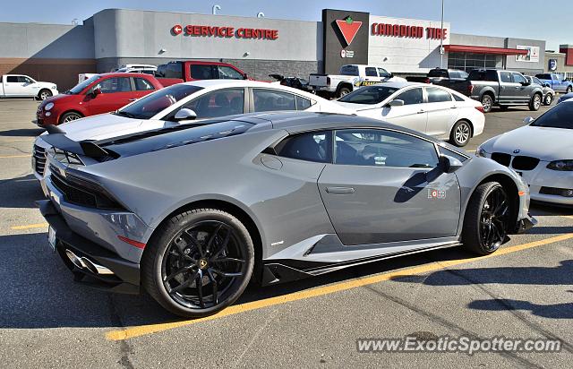 Lamborghini Huracan spotted in Winnipeg, Canada