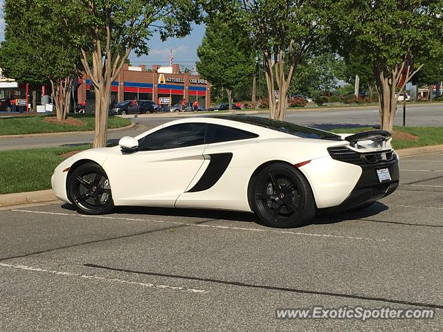 Mclaren MP4-12C spotted in Greensboro, North Carolina
