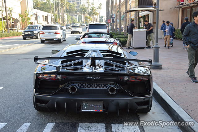 Lamborghini Aventador spotted in Newport Beach, California