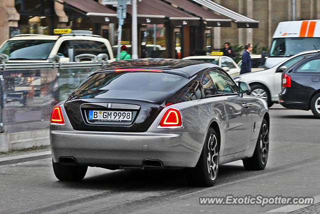 Rolls-Royce Wraith spotted in Berlin, Germany