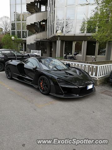 Mclaren Senna spotted in Brescia, Italy
