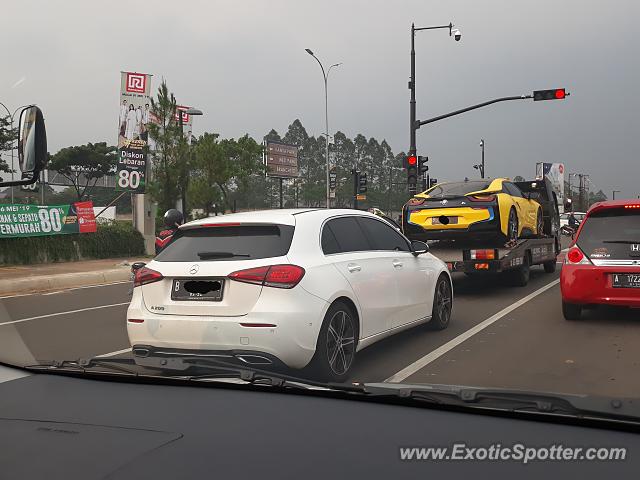 BMW I8 spotted in Serpong, Indonesia