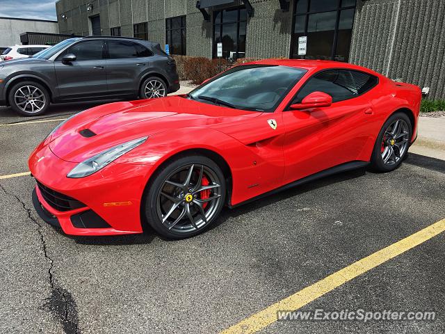 Ferrari F12 spotted in Burnsville, Minnesota
