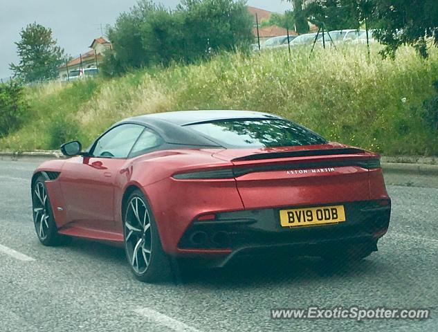 Aston Martin DBS spotted in Lisbon, Portugal