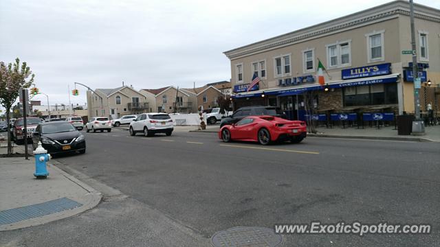 Ferrari 488 GTB spotted in Long Beach, New York