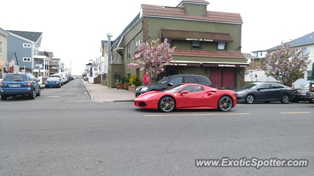 Ferrari 488 GTB spotted in Long Beach, New York