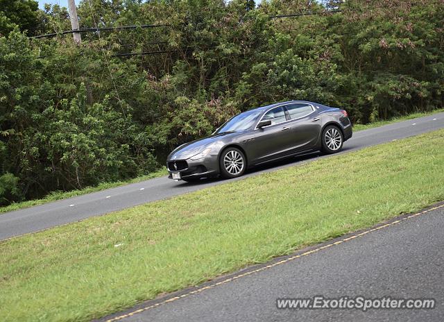 Maserati Ghibli spotted in Honolulu, Hawaii