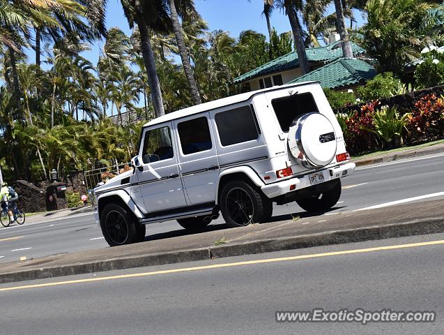 Mercedes 4x4 Squared spotted in Honolulu, Hawaii