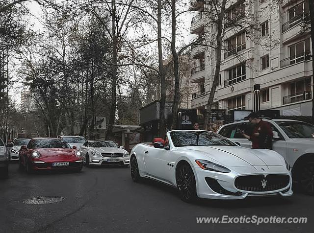 Maserati GranCabrio spotted in Tehran, Iran