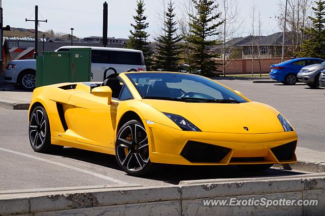 Lamborghini Gallardo spotted in Calgary, Canada