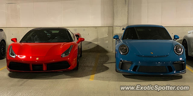 Ferrari 488 GTB spotted in Dublin, Ohio