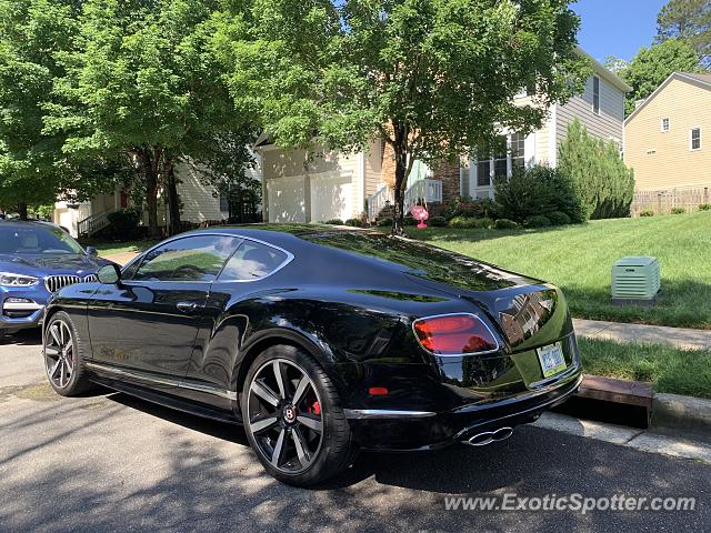 Bentley Continental spotted in Raleigh, North Carolina