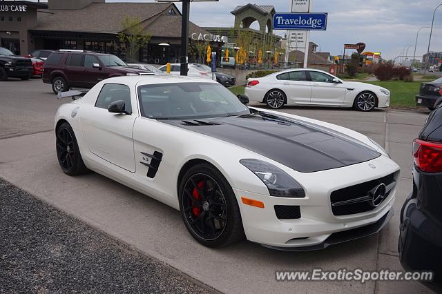 Mercedes SLS AMG spotted in Calgary, Canada