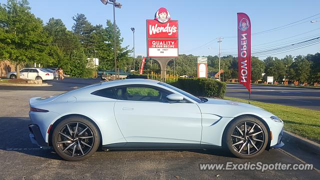 Aston Martin Vantage spotted in Greensboro, North Carolina