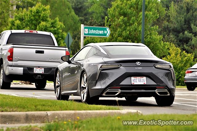 Lexus LC 500 spotted in Columbus, Ohio