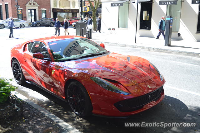 Ferrari 812 Superfast spotted in Manhattan, New York