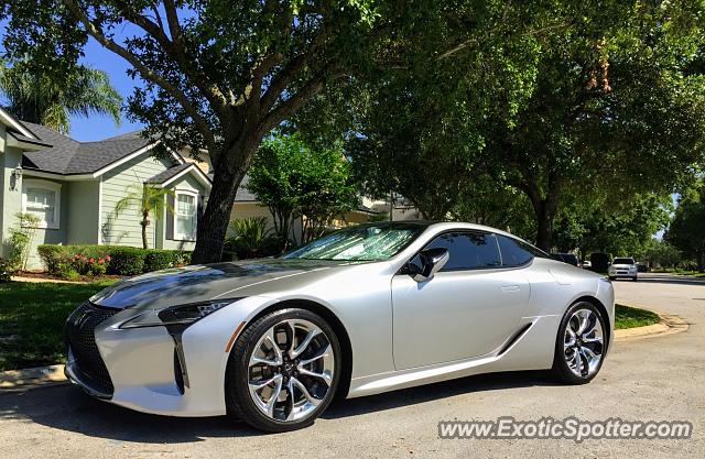 Lexus LC 500 spotted in Jacksonville, Florida
