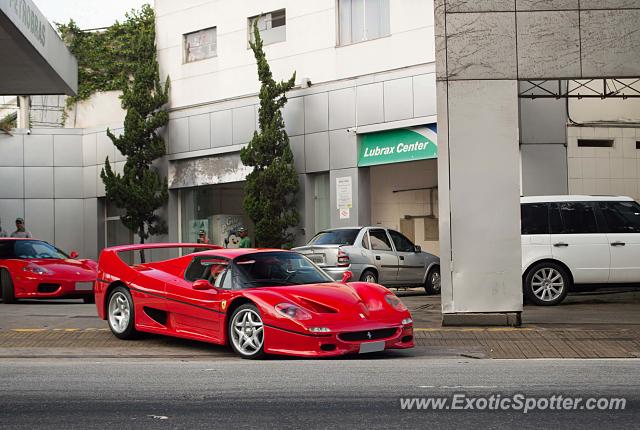 Ferrari F50 spotted in São Paulo, SP, Brazil