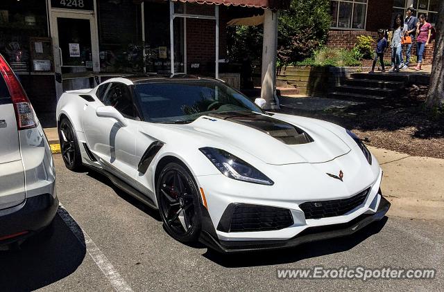 Chevrolet Corvette ZR1 spotted in Cary, North Carolina