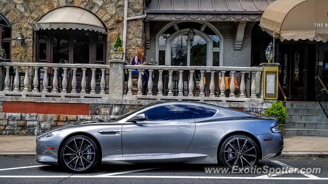 Aston Martin DB9 spotted in Bernardsville, New Jersey