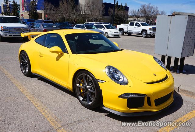 Porsche 911 GT3 spotted in Calgary, Canada