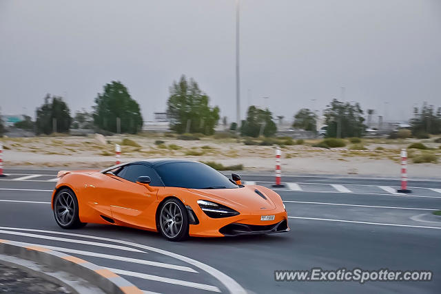 Mclaren 720S spotted in Dubai, United Arab Emirates