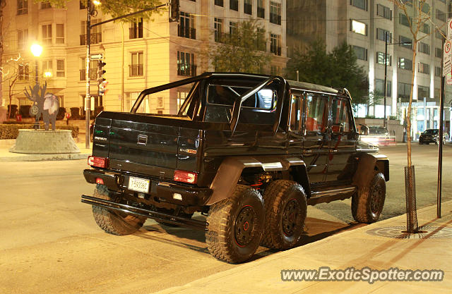 Mercedes 6x6 spotted in Montreal, Canada