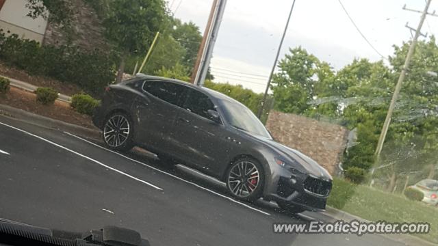 Maserati Levante spotted in Hickory, North Carolina