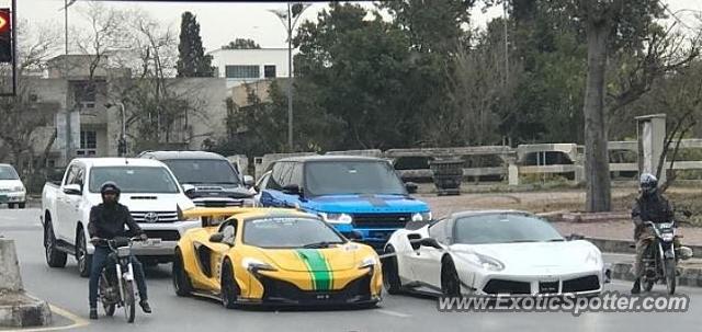 Ferrari 488 GTB spotted in Islamabad, Pakistan