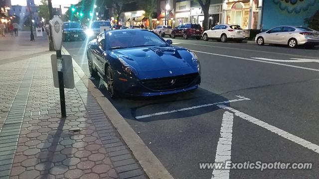 Ferrari California spotted in Somerville, New Jersey