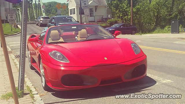 Ferrari F430 spotted in Frenchtown, Pennsylvania