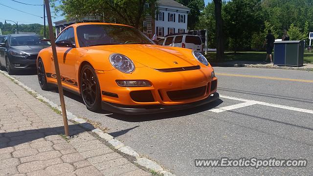 Porsche 911 GT3 spotted in Frenchtown, Pennsylvania