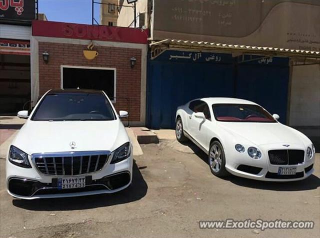 Bentley Continental spotted in Ahvaz, Iran