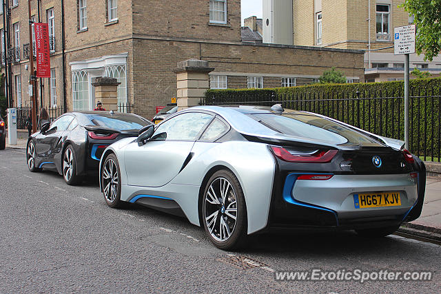 BMW I8 spotted in Cambridge, United Kingdom