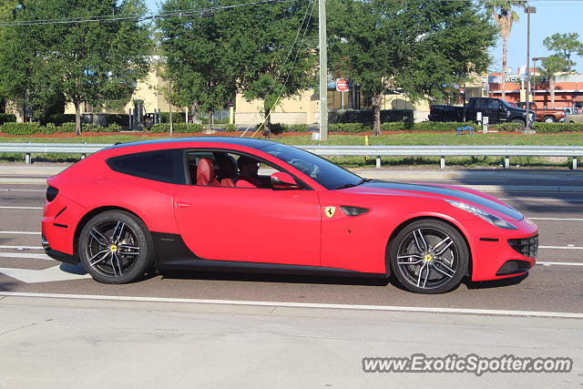 Ferrari FF spotted in Pinellas Park, Florida