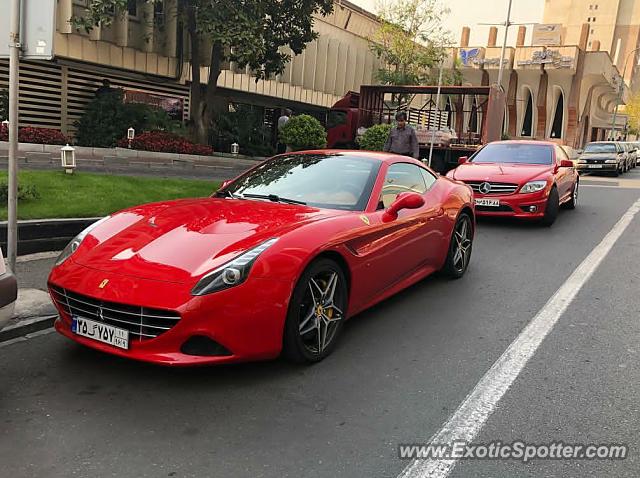Ferrari California spotted in Tehran, Iran
