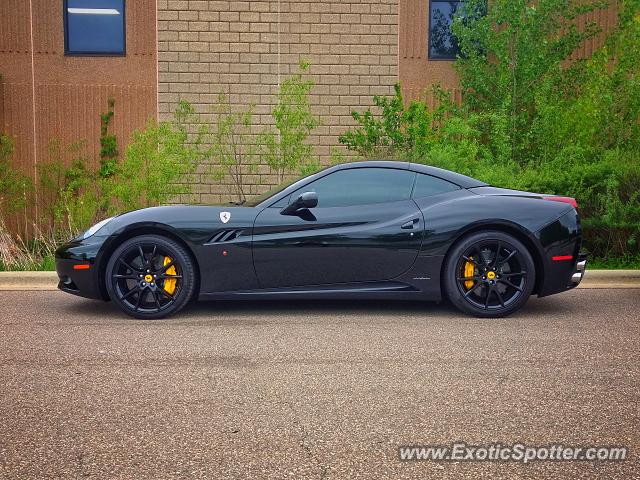 Ferrari California spotted in Burnsville, Minnesota