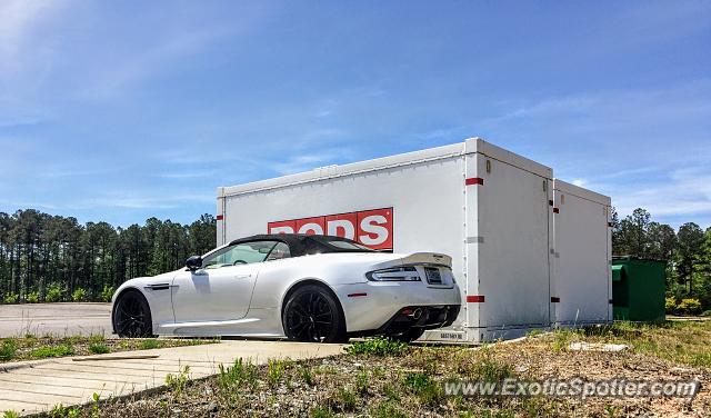 Aston Martin DBS spotted in Cary, North Carolina
