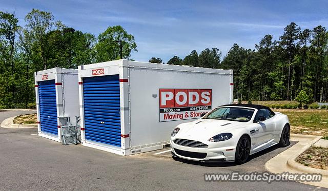 Aston Martin DBS spotted in Cary, North Carolina