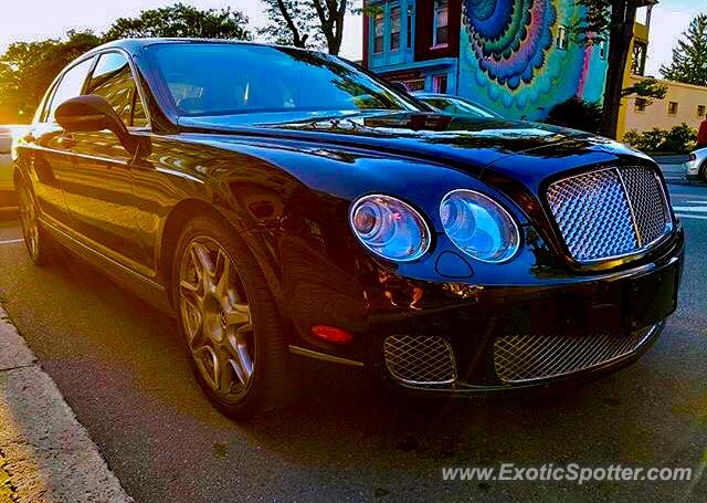 Bentley Flying Spur spotted in Bridget Water, New Jersey